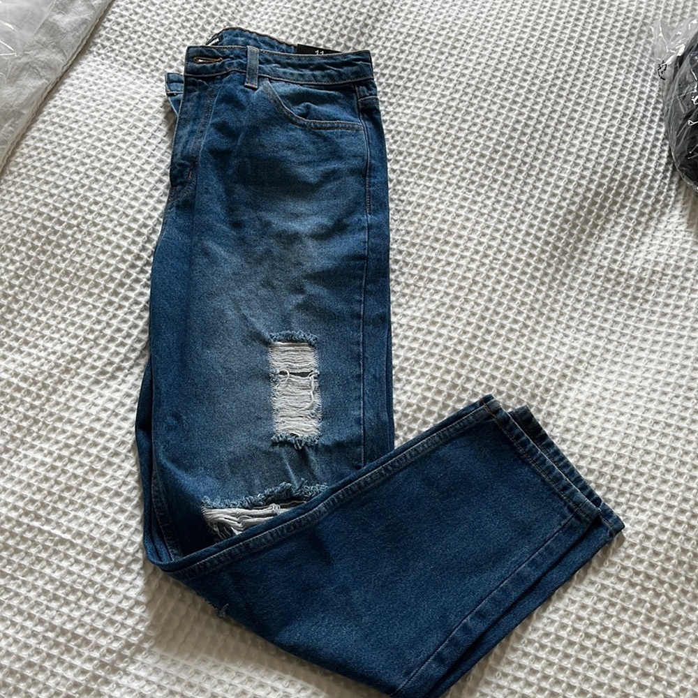 Fashion nova Kia boyfriend jeans size 11